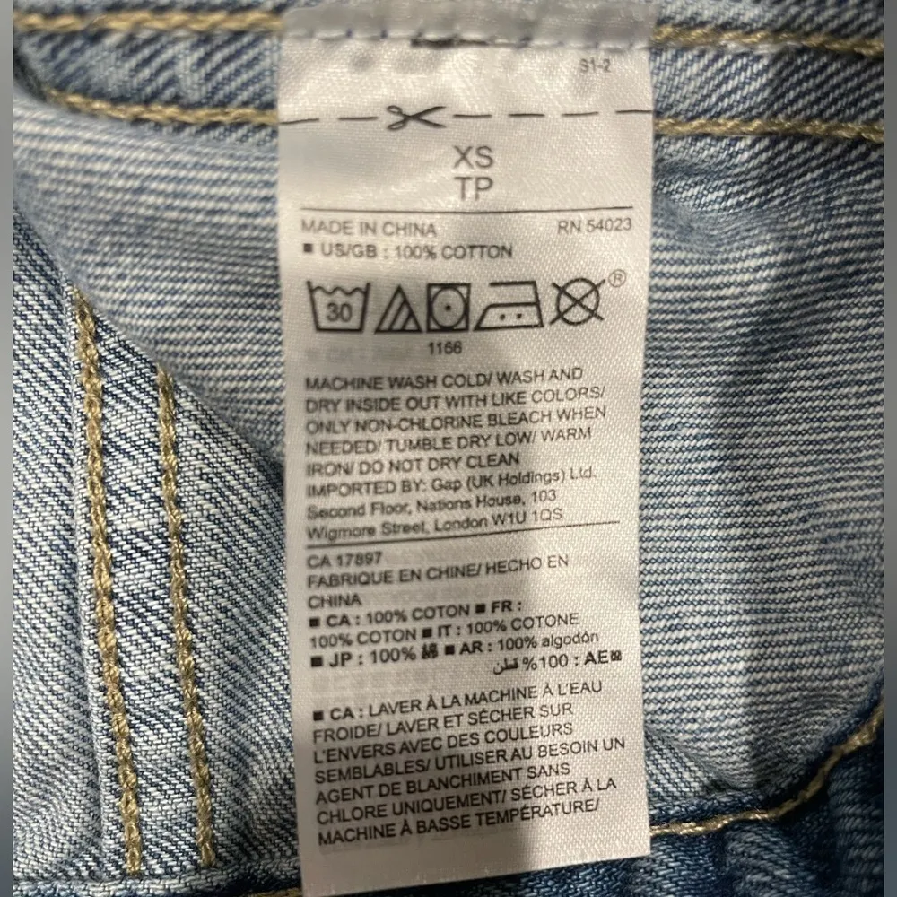 Gap XS Jean Jacket - Image 4