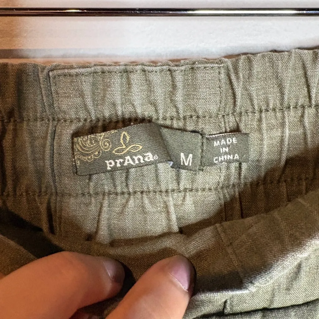 PrAna Shala Cropped Joggers Hemp Blend - Image 3