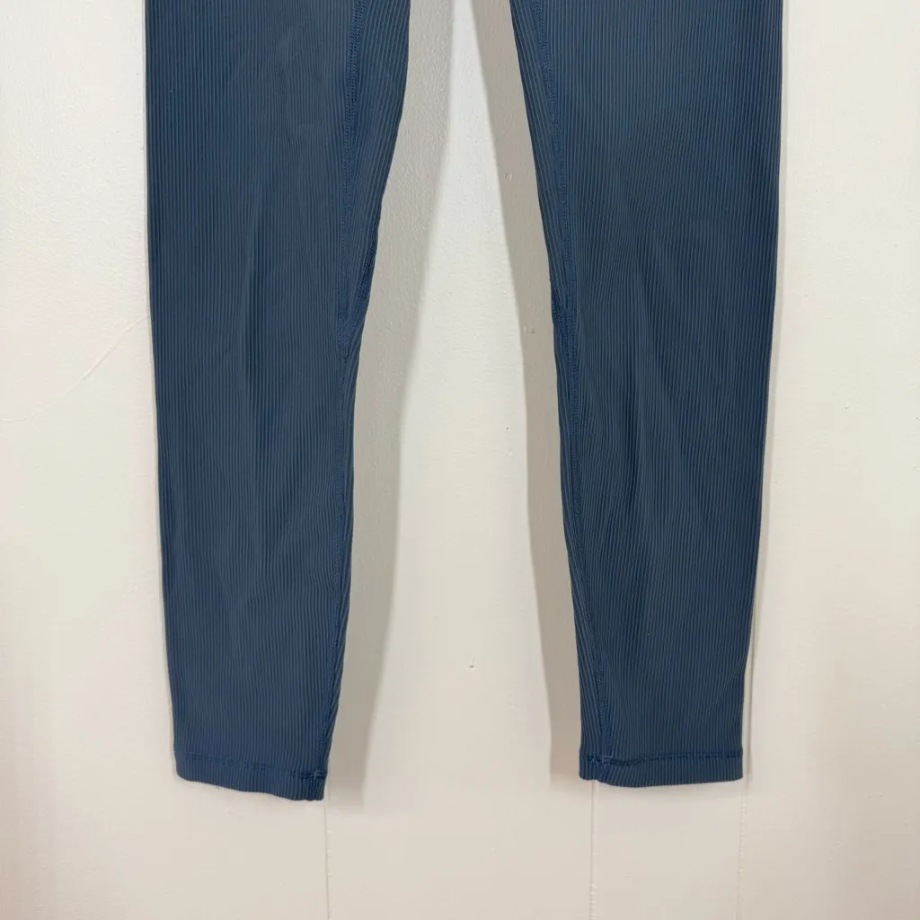 Born Primitive Blue Ribbed Leggings - Image 6
