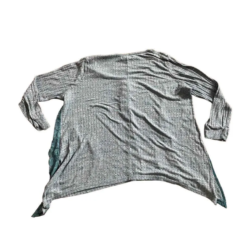 belle du jour teal blue blouse - Image 5