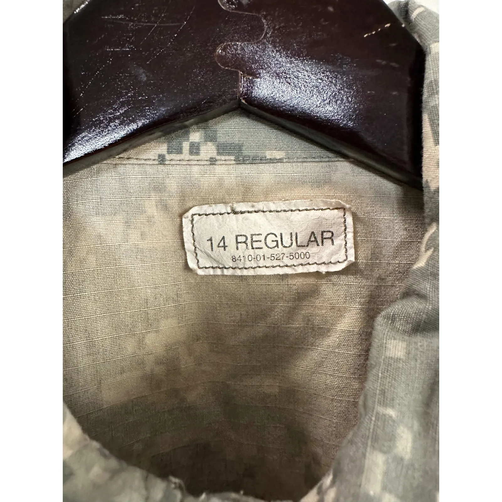 US Digital Camo Work Utility Uniform Coat Women 14 Maternity Hunting Adjustable Green - Image 3