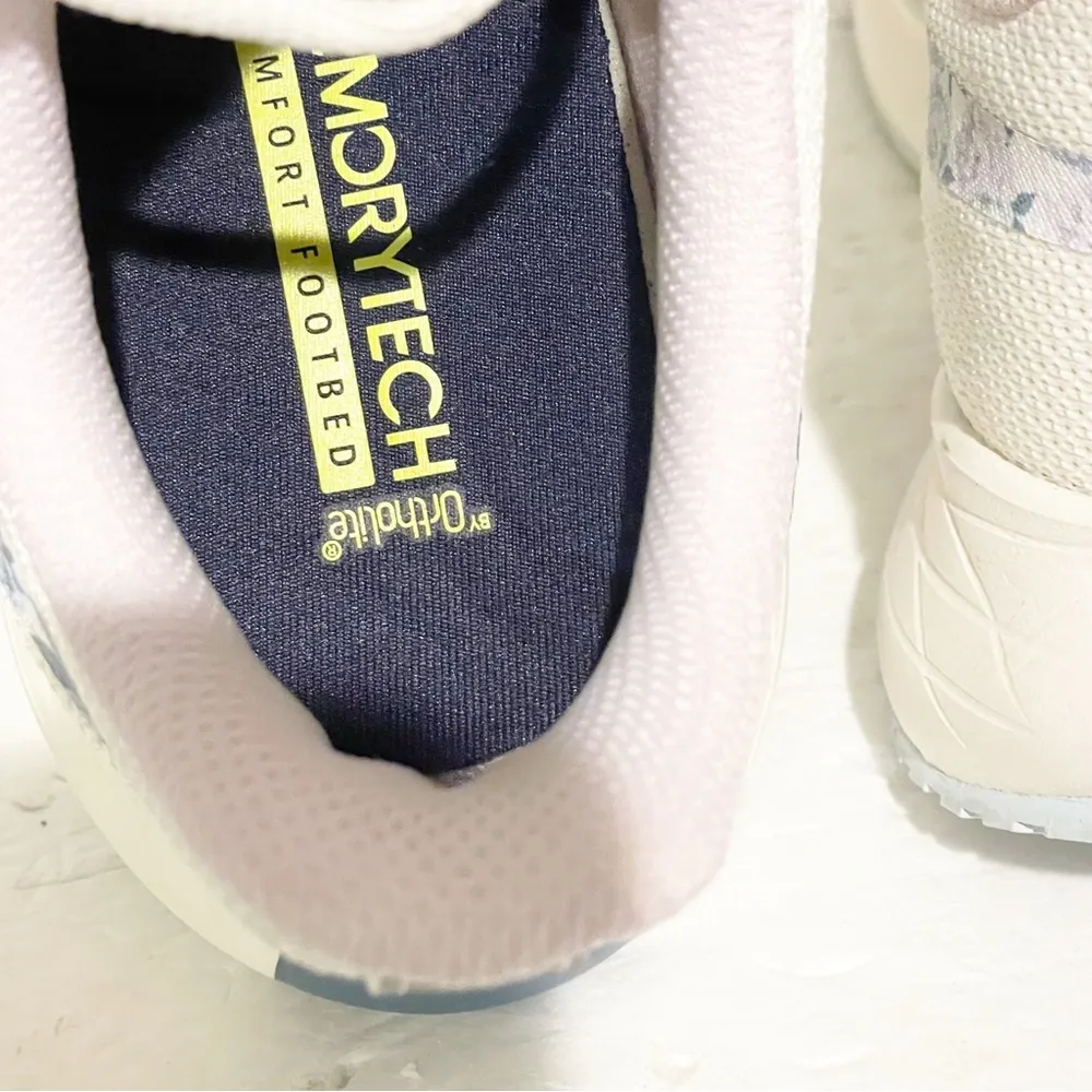 Reebok Womens Size 9 White Floral ENERGEN PLUS Low Top Athletic Sneaker - Image 5