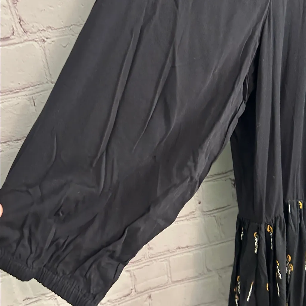 Harry Potter x Hot Topic RARE great hall border mid length skater dress Black Size 14 - Image 5