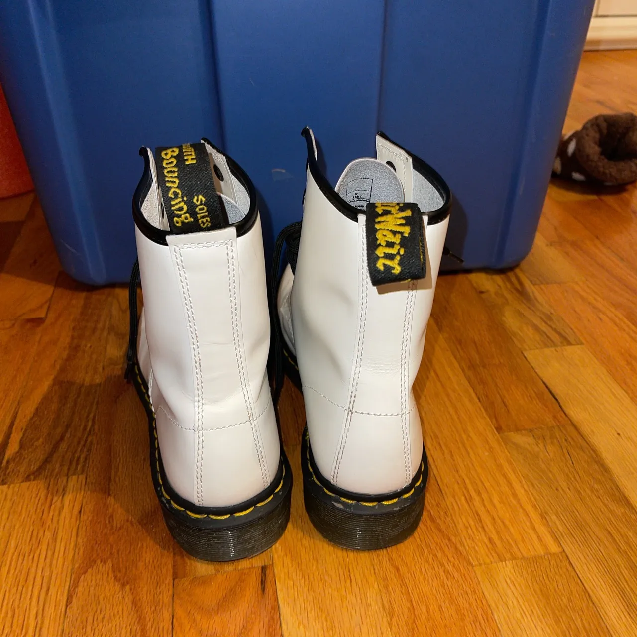 Dockers White Doc Martens - Image 4