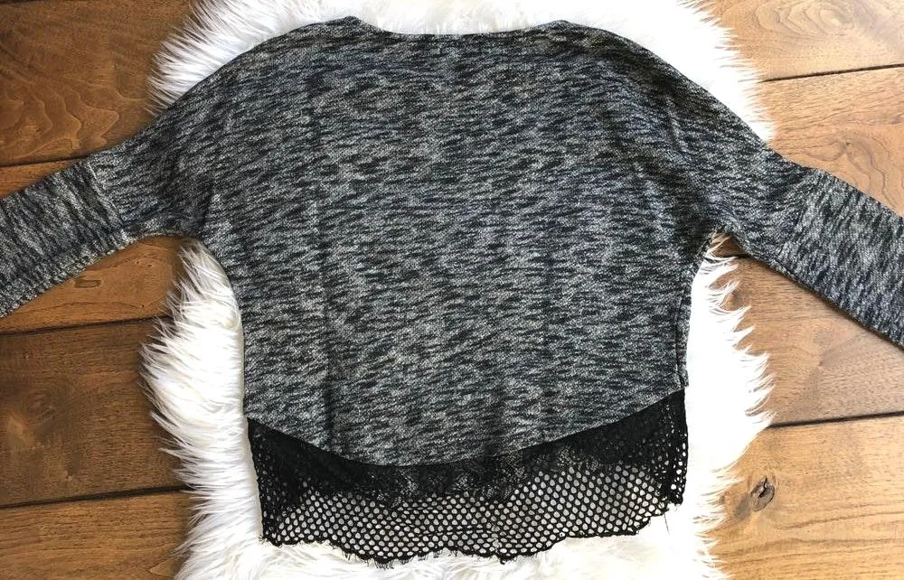 LF Lace Trim Sweater - Image 2