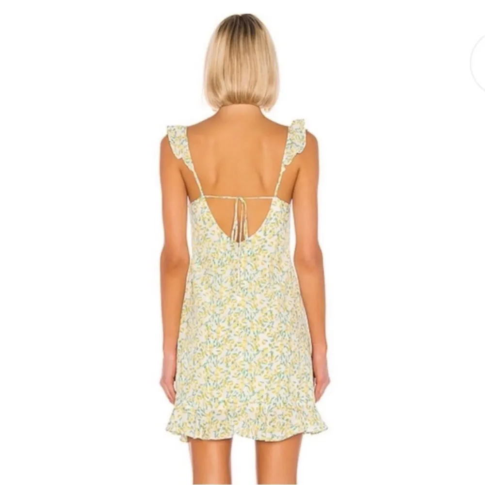 ASTR Summer Marla Mini Dress Lemon 🍋 Size L - Image 2