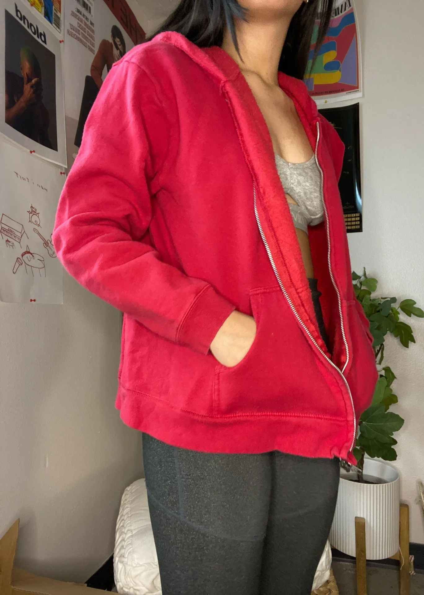 Hanes Zip Up Jacket - Image 5