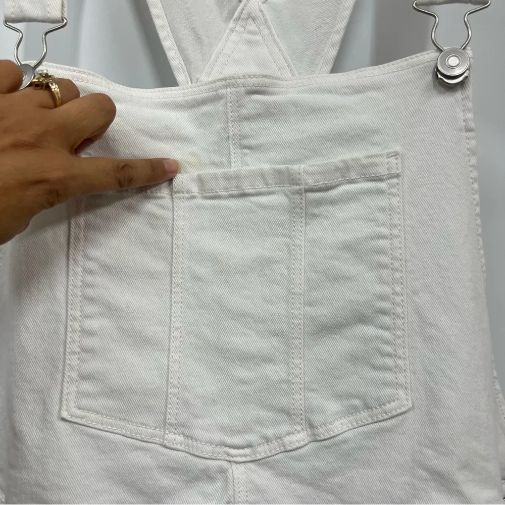 No Boundaries White shortall romper overalls xxl(19) - Image 9