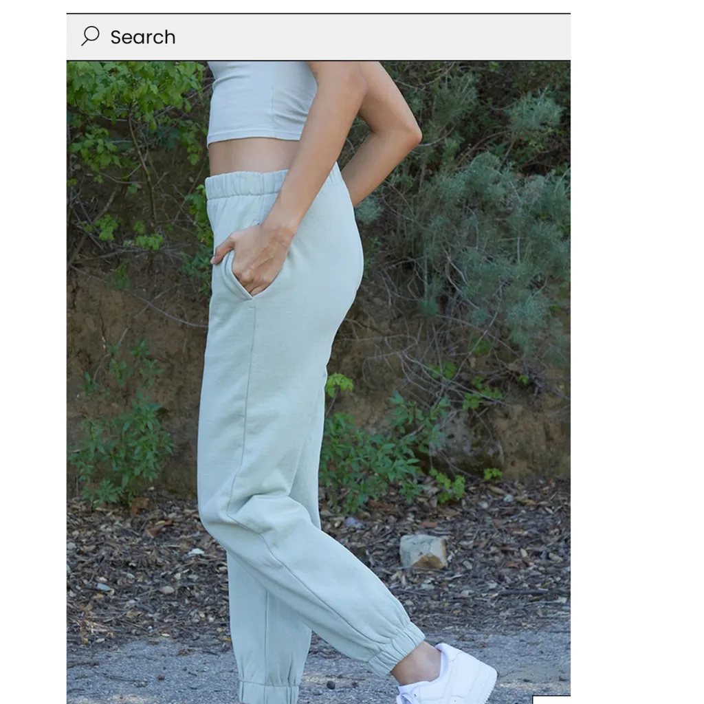 John Galt light green sweatpants Pants - Image 3