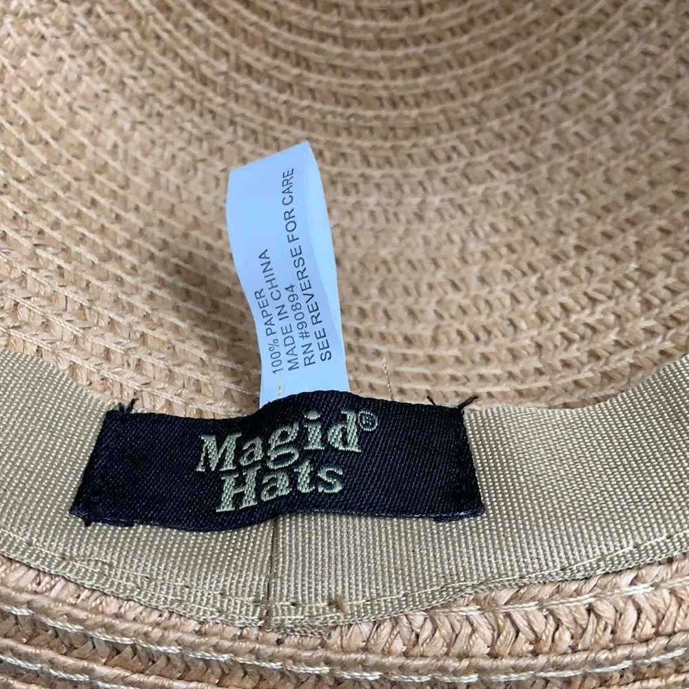 Magid hat going coastal straw floppy hat - Image 4
