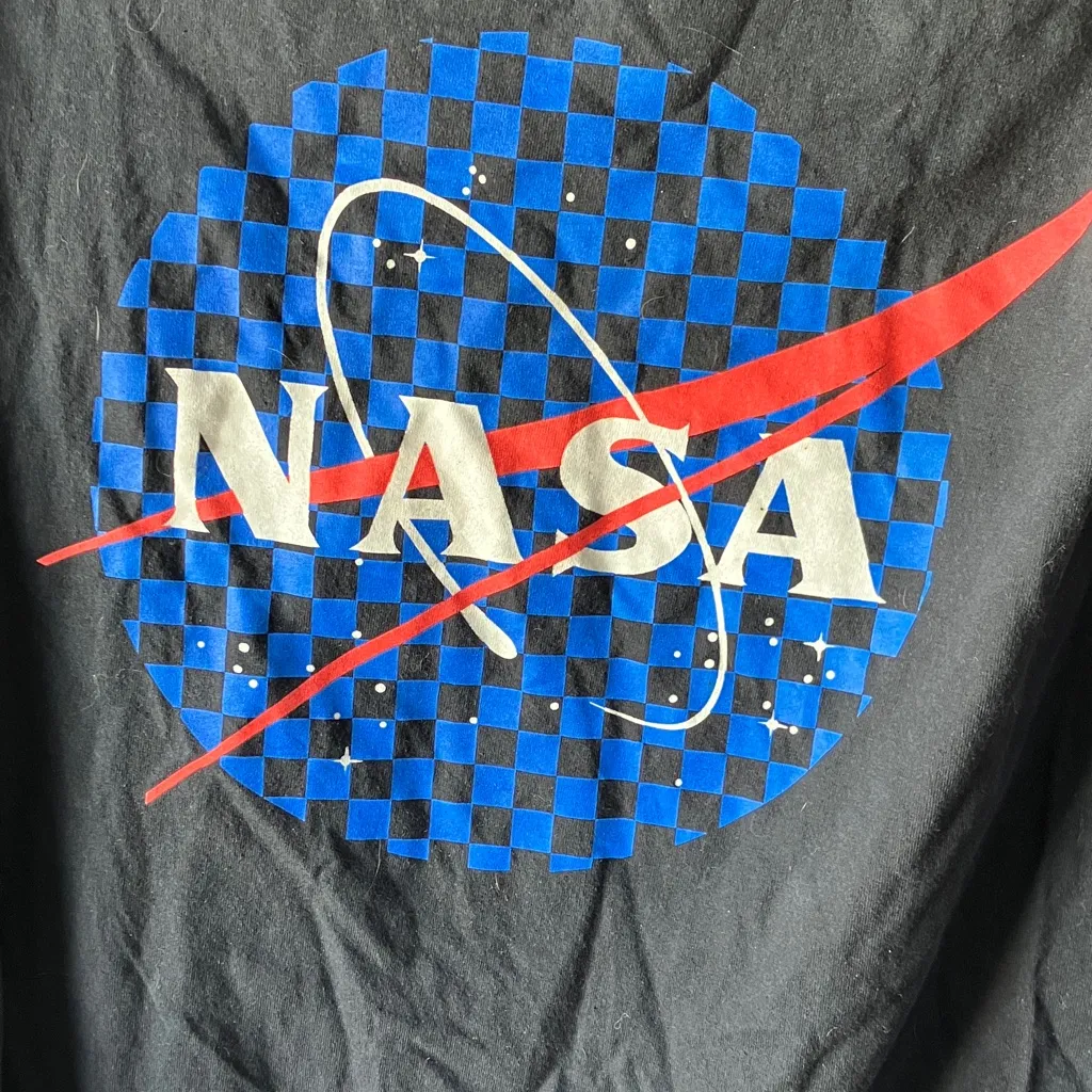 Ripple Junction nasa Black and White Graphic Tee small - Image 3