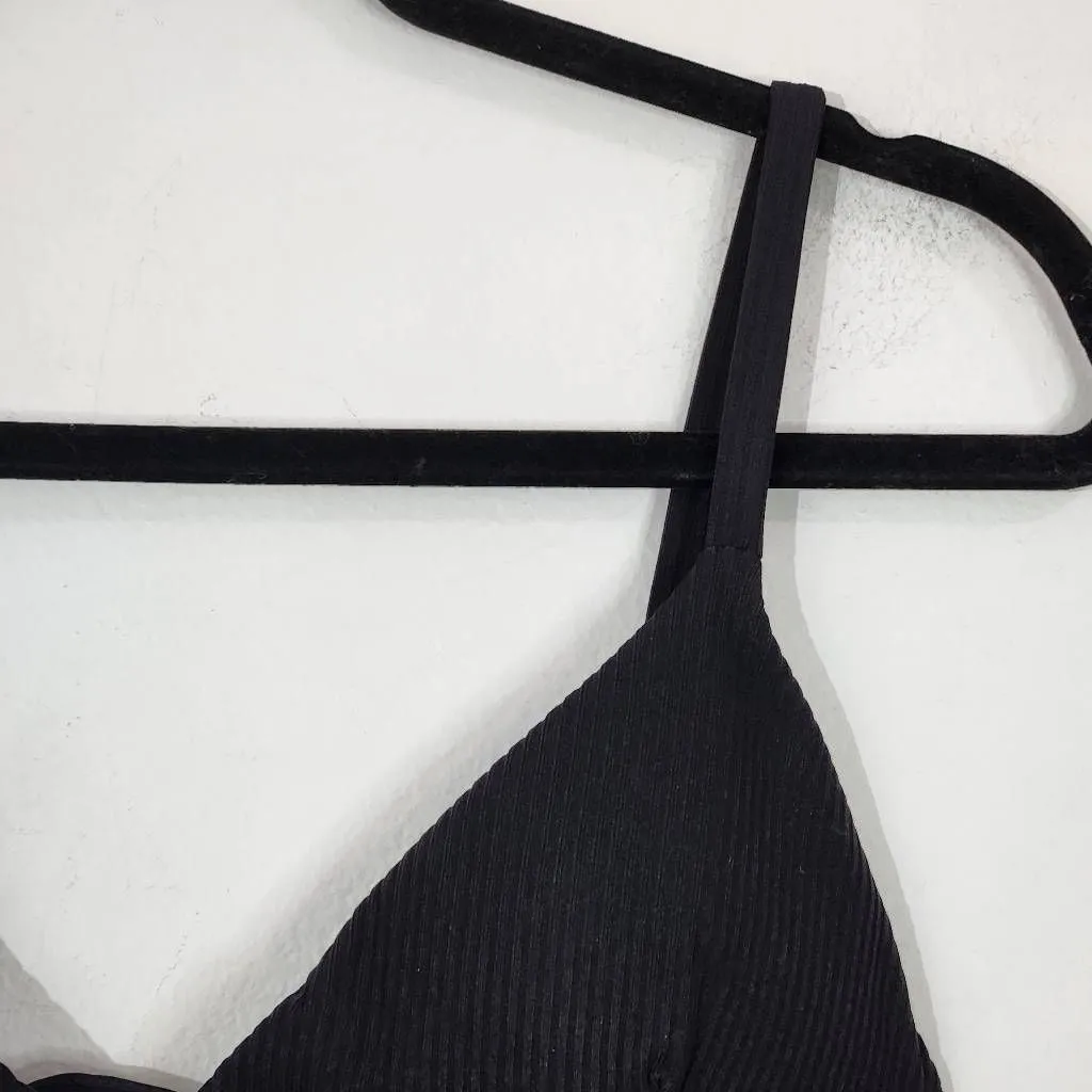 Andie Black Bikini Swim Top NWT Size XL Black Swimwear Andie Swim Top - Image 3