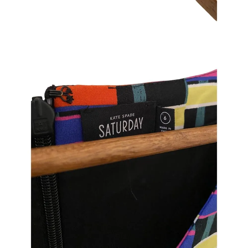 Kate Spade Saturday Geometric Print Multi - Image 5