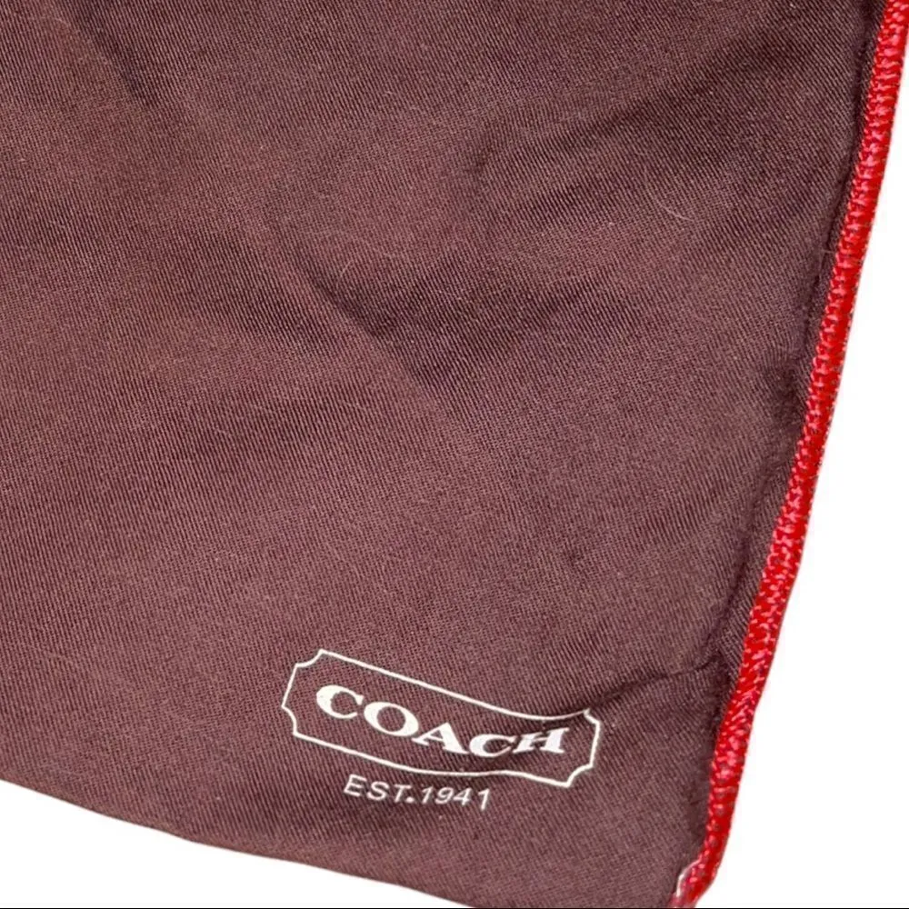Coach brown drawstring dust cover bag ! - Image 2