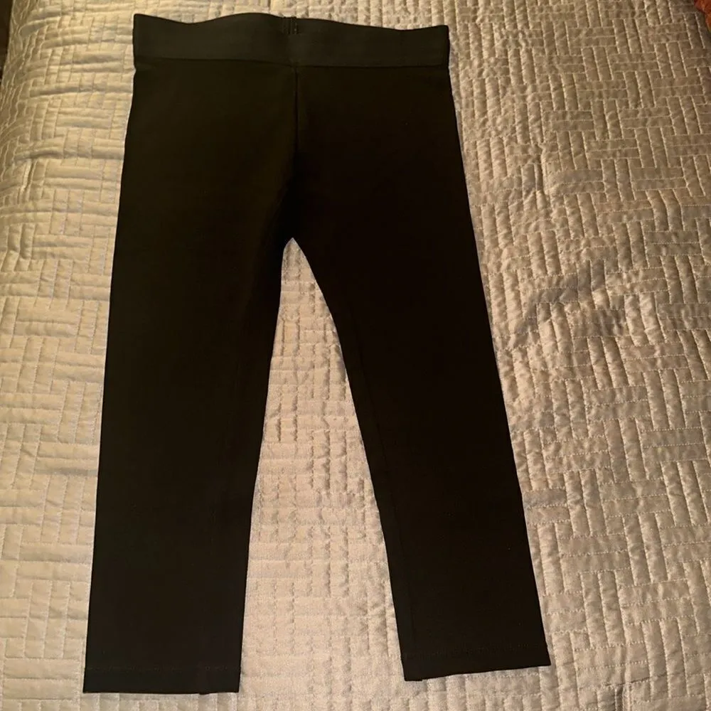 BCBG MaxAzria Black Leggings Size L - Image 3
