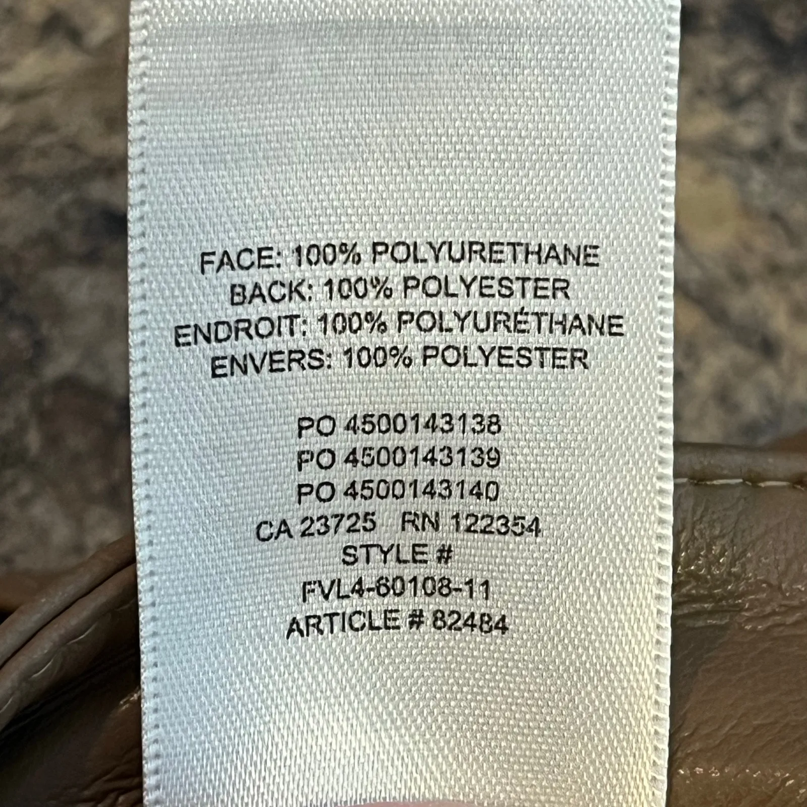 Wilfred Aritizia Vegan Leather Brown Pants Size 10‎ - Image 7