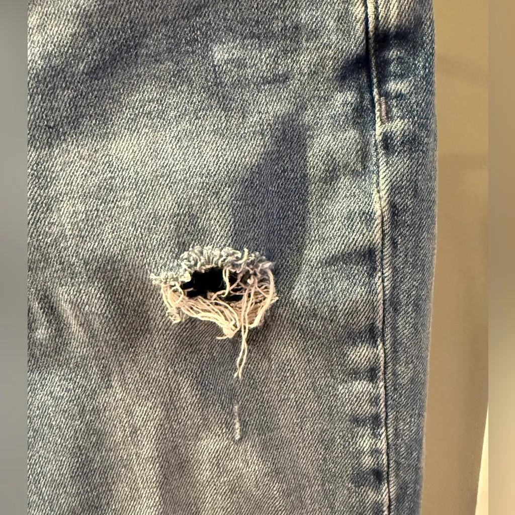 FAVORITE DAUGHTER The Erin High Rise Slim Straight Size 24 Color Earth Blue - Image 2