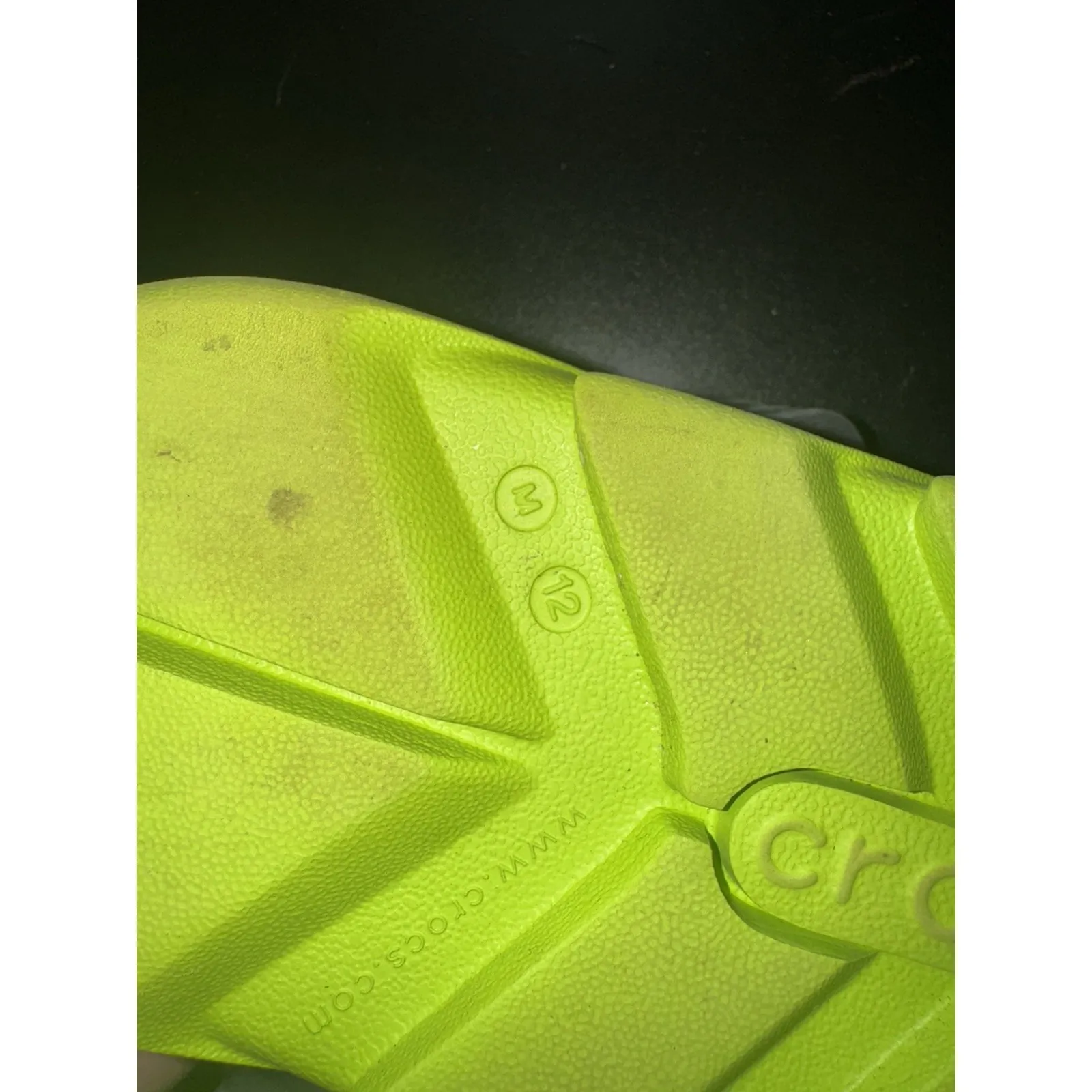 Crocs All Terrain Size 12 Men Gray‎ And Green EUC - Image 7