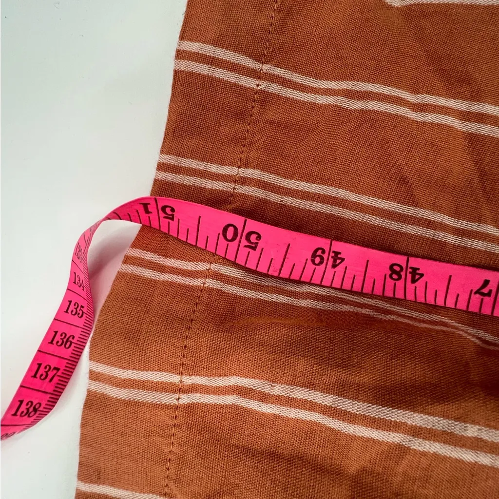 Pact Canopy Linen Easy Tank Dress Made with Organic Cotton Sz L - Image 9