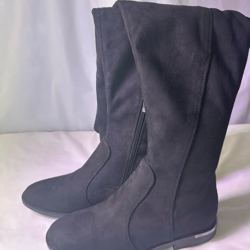 Marc Fisher Black Over-the-Knee Boots - Image 8