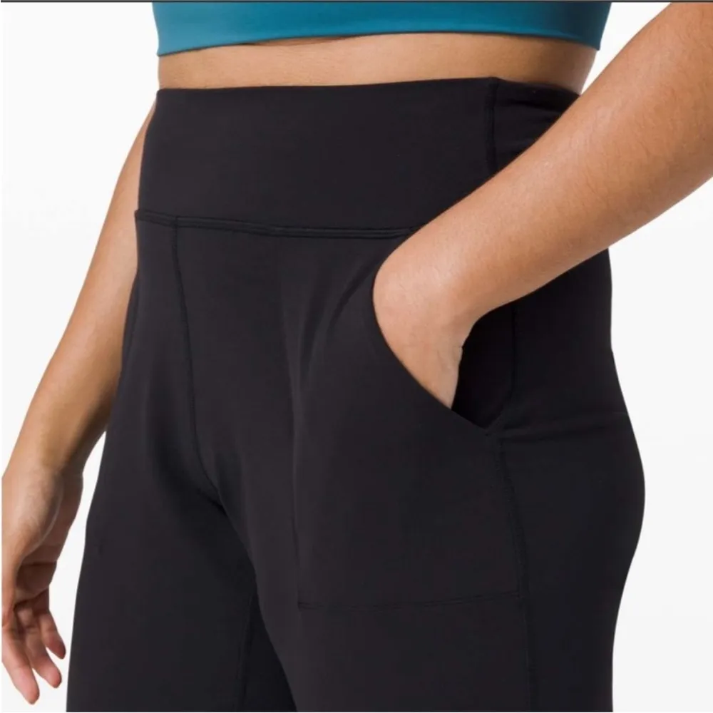 Lululemon Align Jogger 28" Nulu Black Size 4 - Image 2