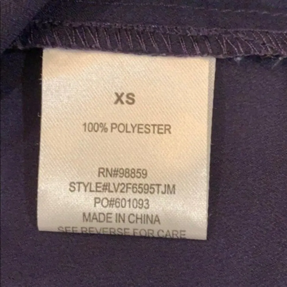 Olive & Oak Tank Sequin Pocket Navy Size: XS - Image 4