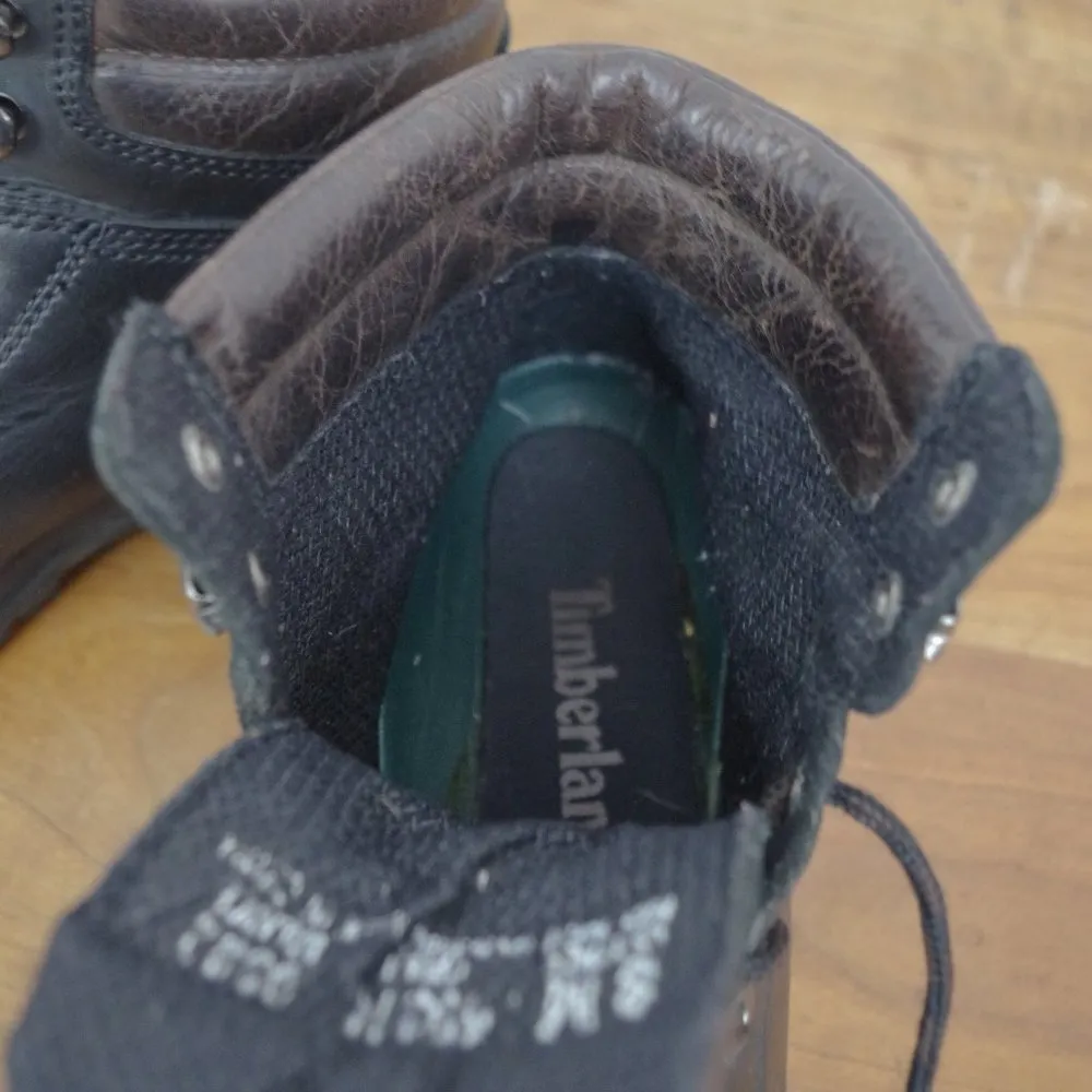 Ladies' Timberland Black Leather Ankle Boots Size 8M - Image 6