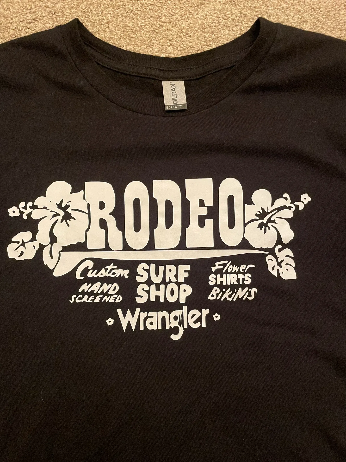Wrangler , Rodeo, Hawaiian T-Shirt - Image 3