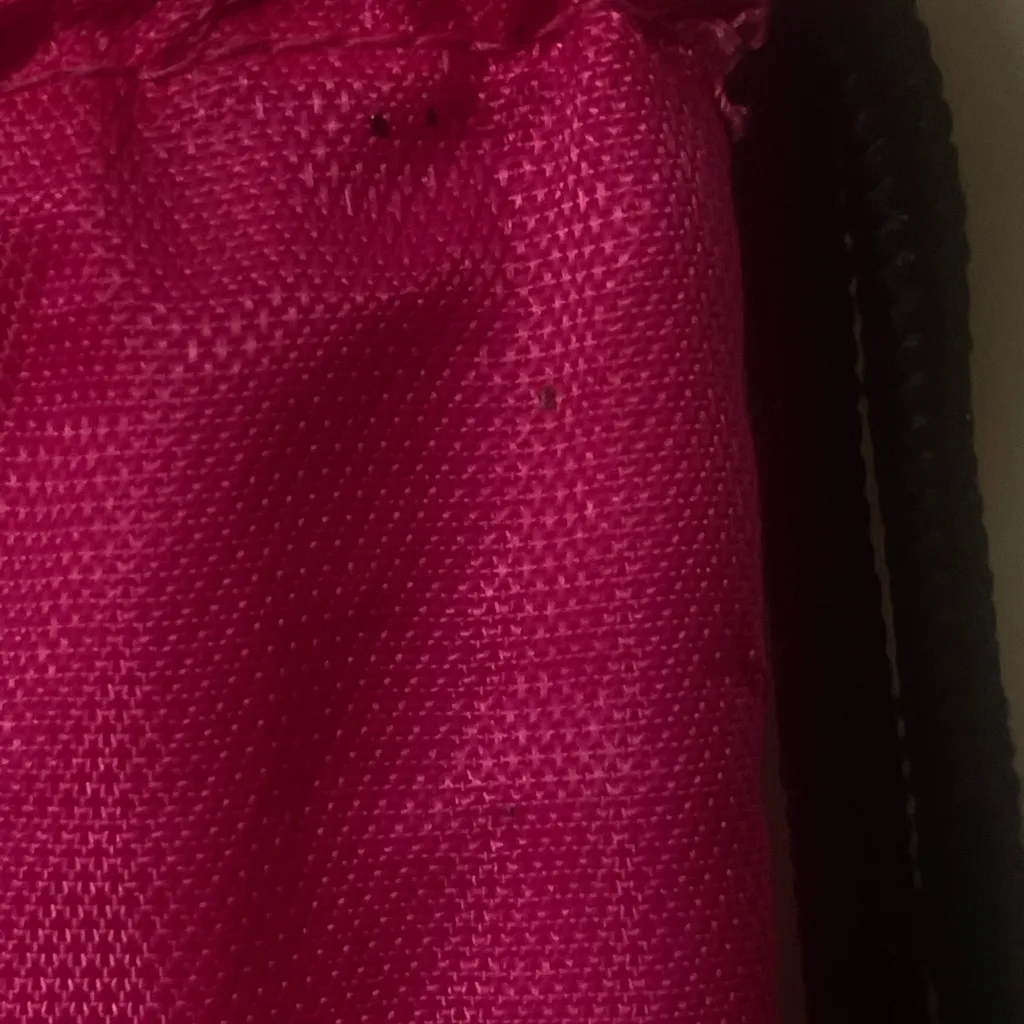 Adidas Vibrant Pink and Black Gym Sack - Image 4