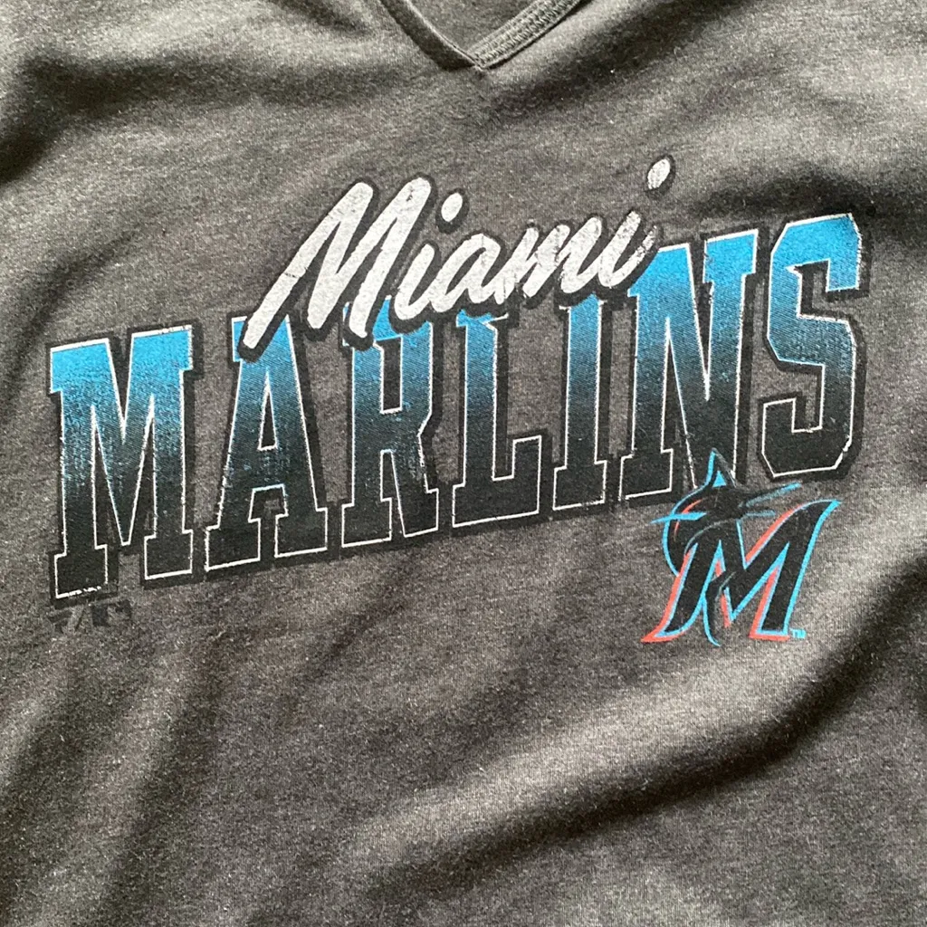 Fanatics Miami Marlins Notch T-Shirt - Image 2