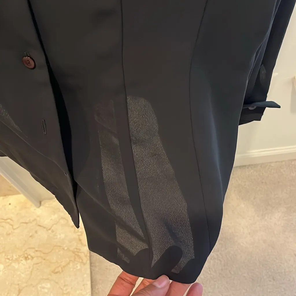 Laura Scott women’s black blouse, size 10 - Image 4