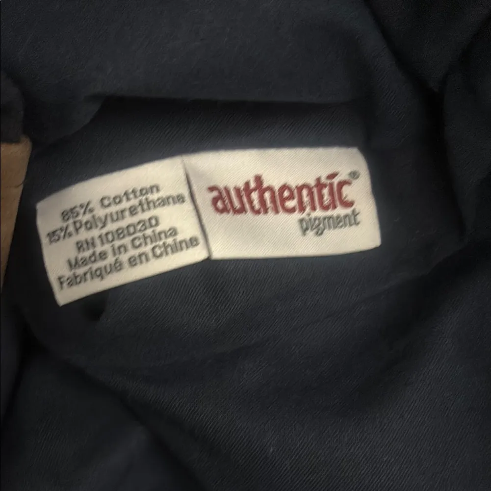 LA Family Housing Navy and Brown Tote Bag authentic pigment Blue - Image 6