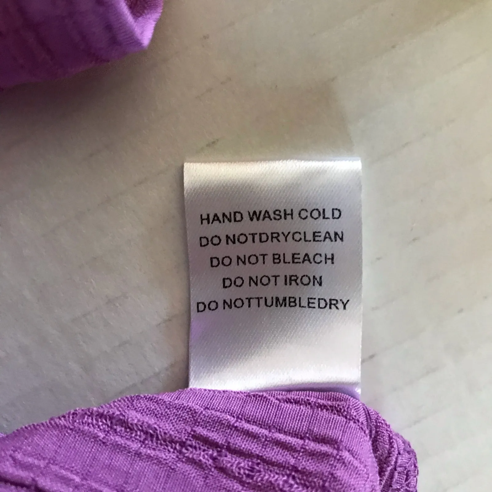 Davi‎ & Dani Large Women's New Purple Smocked Dress - Image 8