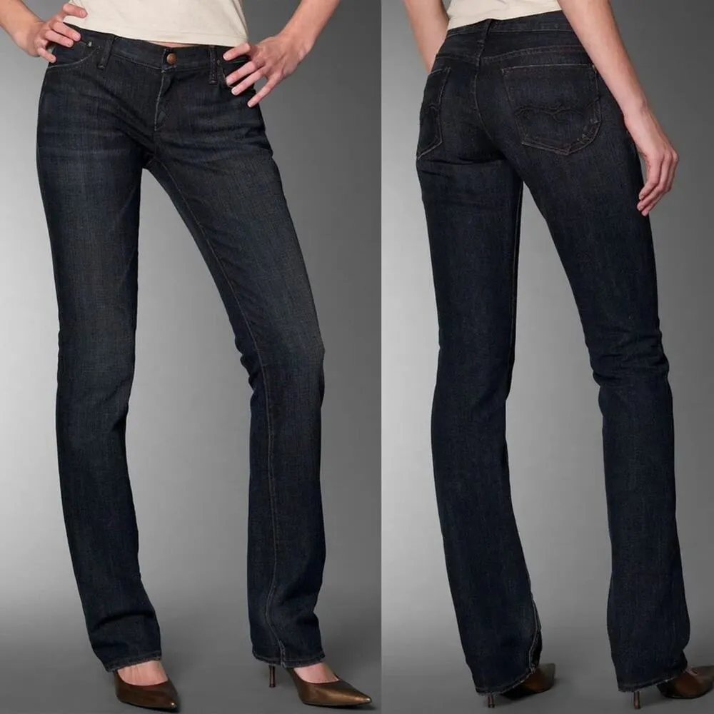 Goldsign 'Envy' Straight Leg Stretch Jeans Size 26 Gray - Image 16