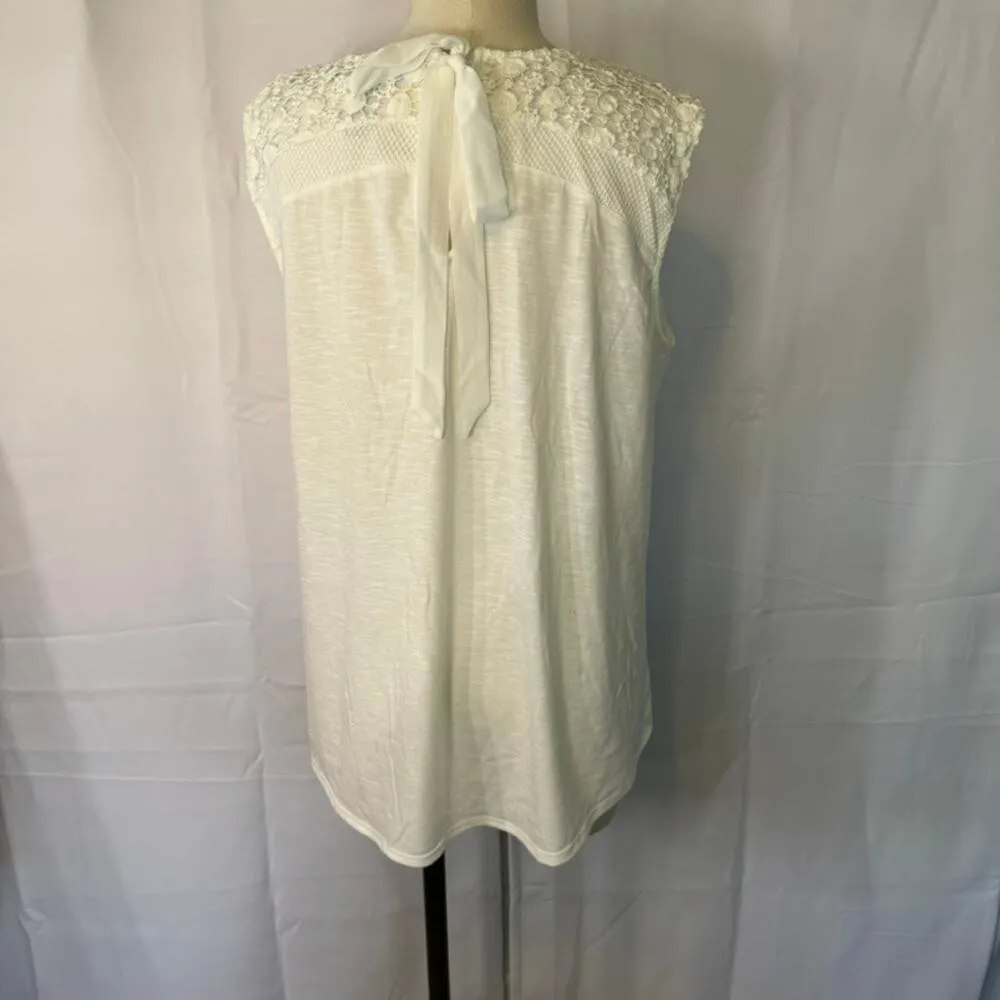 Style & Co Summer Trends Sleeveless Tee Shirt Top Women’s Size XL Vacation Beach - Image 2