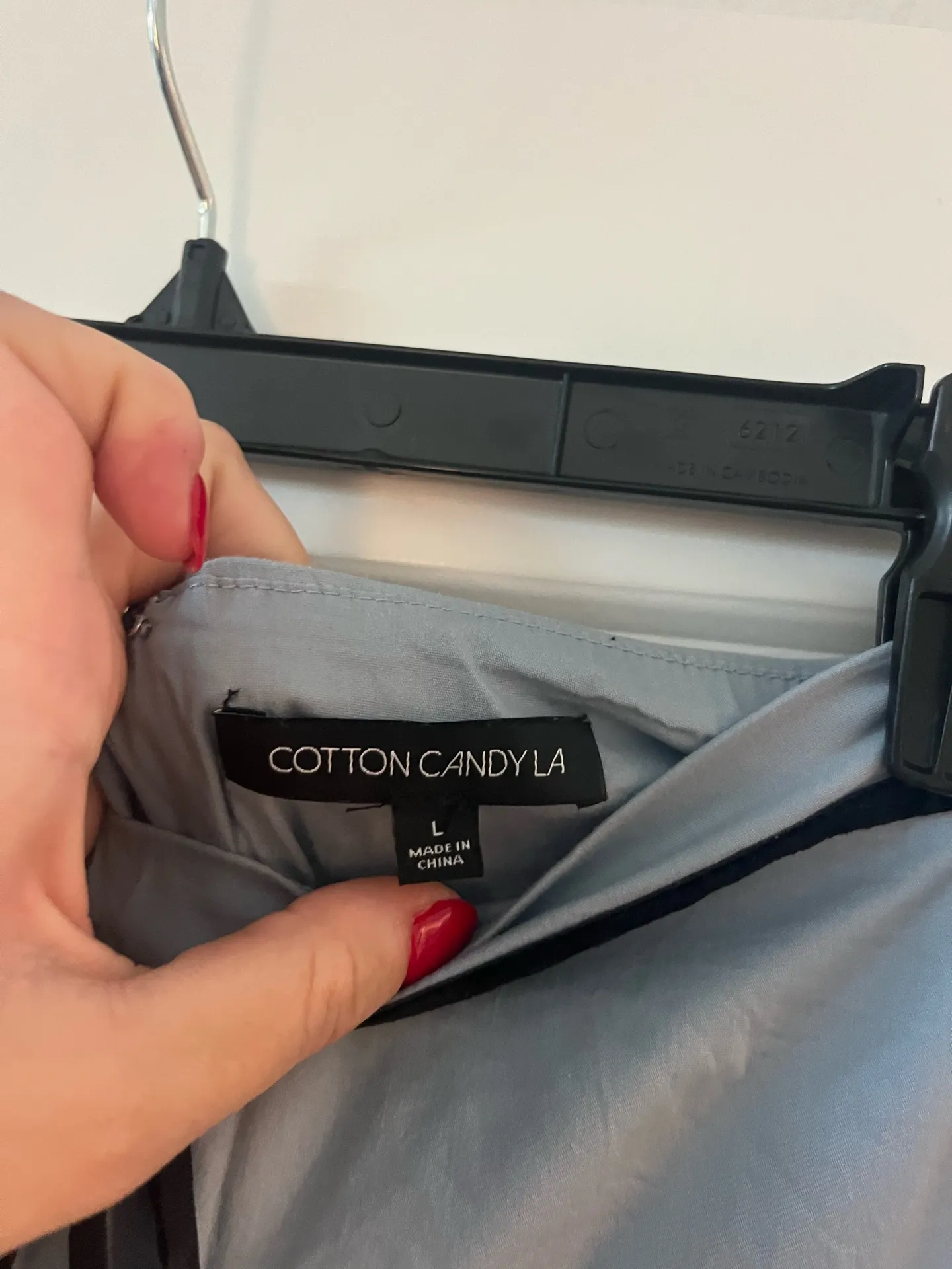 Cotton Candy La blue mini skirt - Image 3