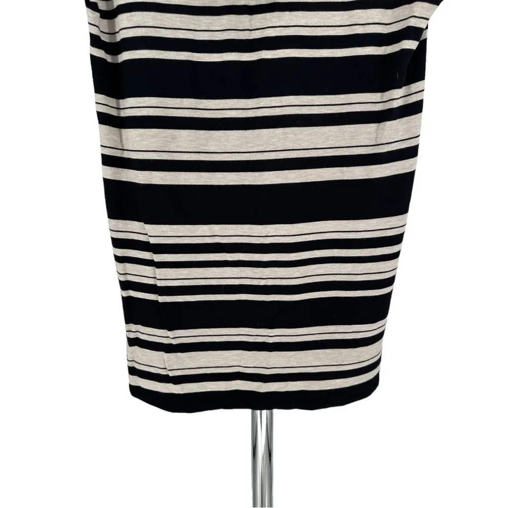 Soma Divine Terry Short Sleeve Hooded Tunic Live Lounge Wear size XL Striped - Image 8