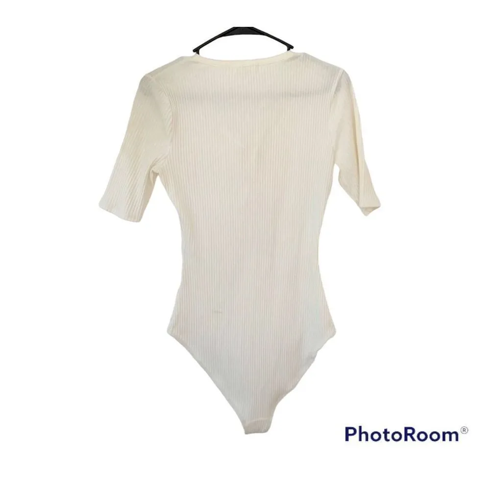 ✨Ribbed Lace-Up Bodysuit✨ - Image 6