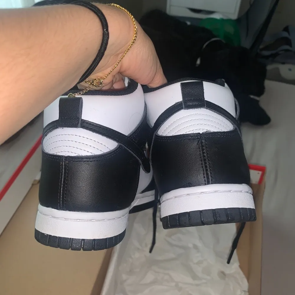 Nike Dunk High Women’s - Black - Image 8