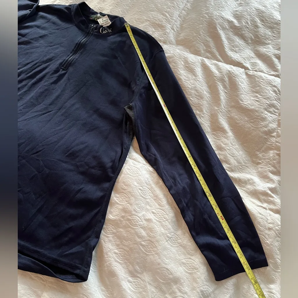 NWT: Orvis Dark Blue Quarter Zip Pullover size XL - Image 4