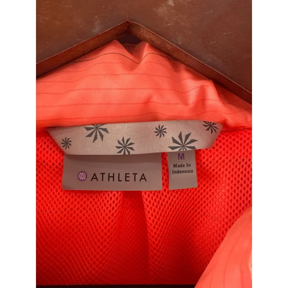 Athleta  Womens Coral Hooded Jacket Medium - Image 5