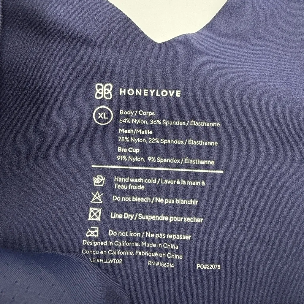 Honeylove LiftWear Tank Blue Size XL - Image 6