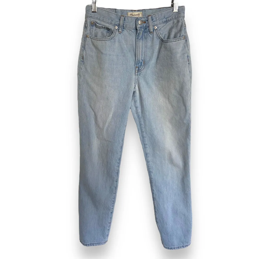 Madewell Womens Jeans Sz 27 Perfect Vintage Fitzgerald Wash Light Blue Mom‎ - Image 5