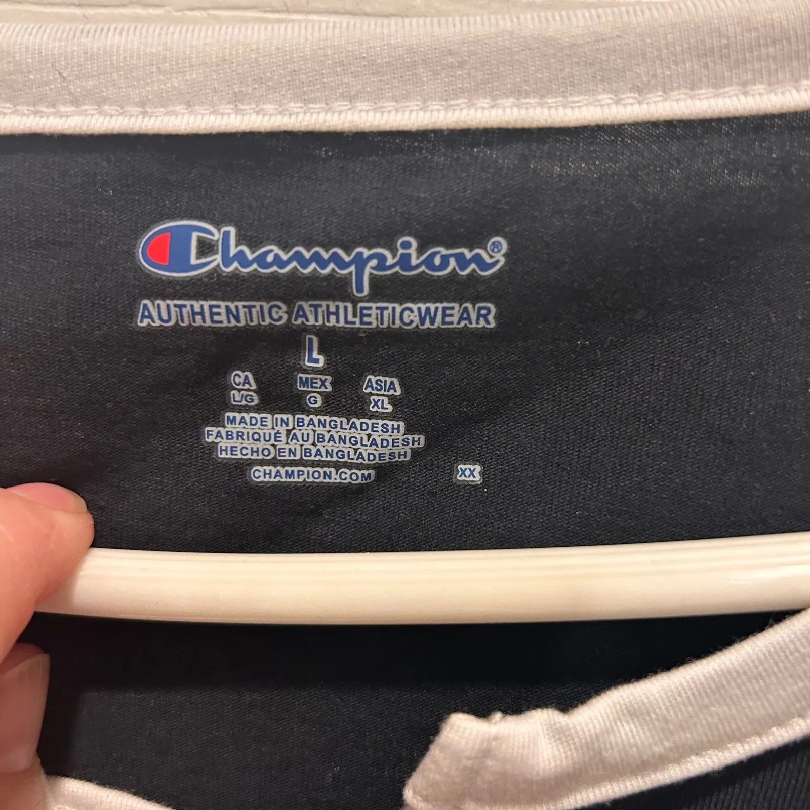 NWT Champion Iowa Hawkeyes Lace Up Raglan Long Sleeve T Shirt Women's Large - Image 6