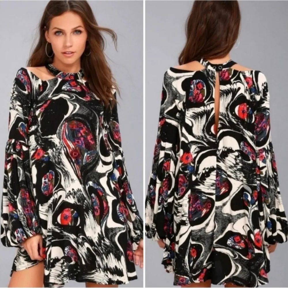 Free People Drift Away Tunic Dress Size Small - Image 2