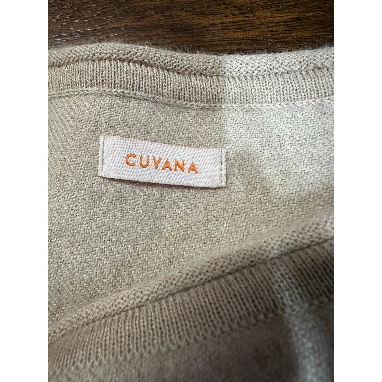 Baby Alpaca Sweater Top Women Petite Neutral Academia Twee Boxy Minimalist Light Size undefined - Image 3