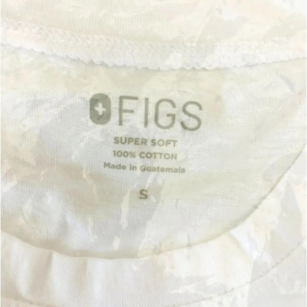 Figs Scrubs Super Soft Under Scrub Awesome Humans Wear Figs Long Sleeve Tee Sz S - Image 4
