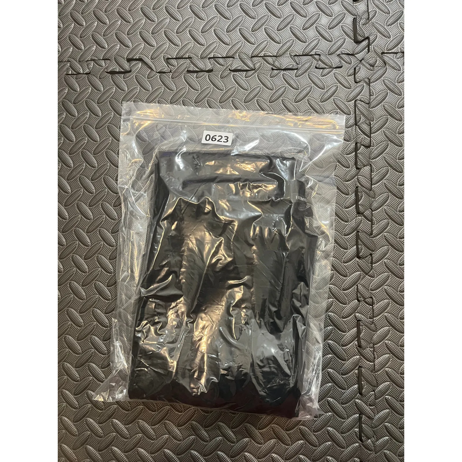 EILEEN FISHER Pull-On Elastic Waist Stretch Ankle Pant Dark Black XS Rayon nylon - Image 8