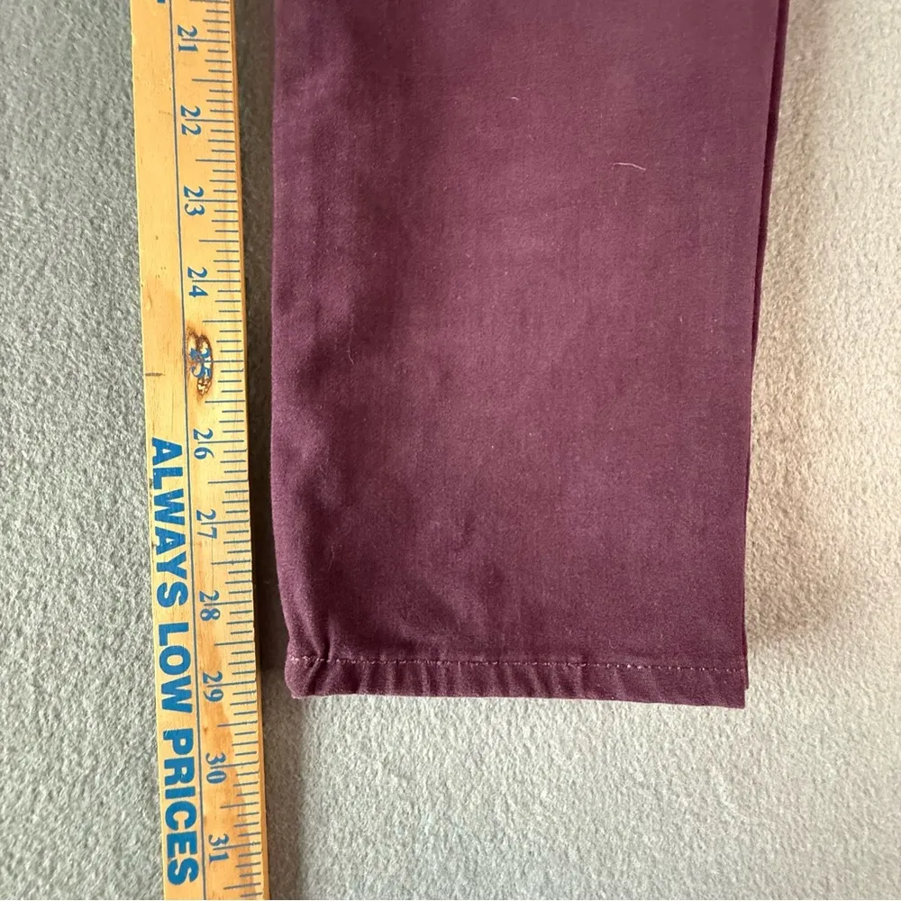 Lucky Brand Women’s Velvety Deep Purple‎ Brooke Stretchy Jeans 10/30 Holiday - Image 3