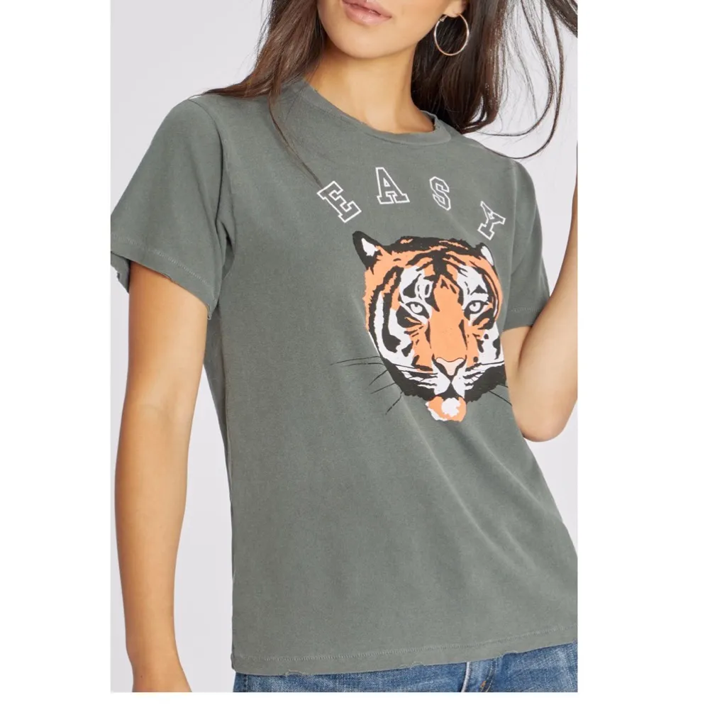 NWT Wildfox X Revolve Easy Tiger Keke Tee - Image 4